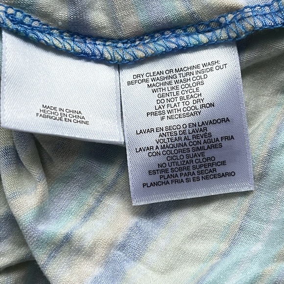 EUC Pappagallo tank top sz L - Picture 4 of 4